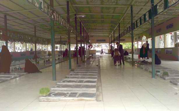 تحویل سال با شهدا کازرون