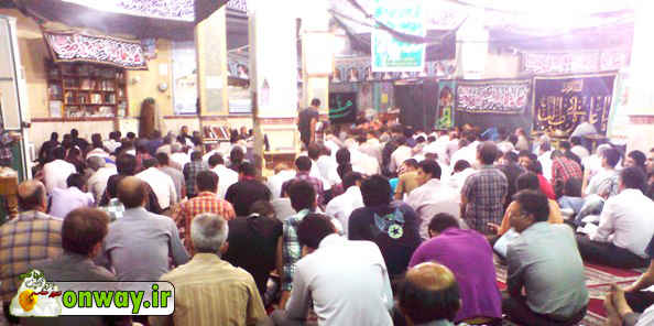 شب قدر مراسم احیا کازرون