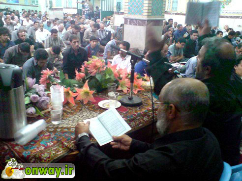 شب قدر مراسم احیا کازرون