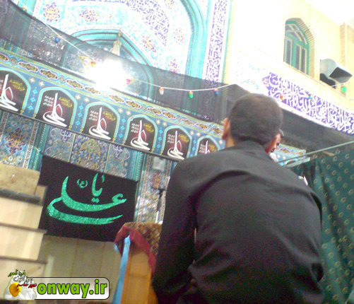 شب قدر مراسم احیا کازرون