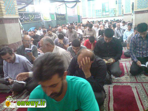 شب قدر مراسم احیا کازرون