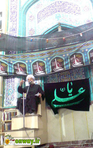 شب قدر مسجد الزهرا کازرون