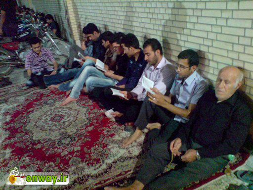 شب قدر مسجد الزهرا کازرون