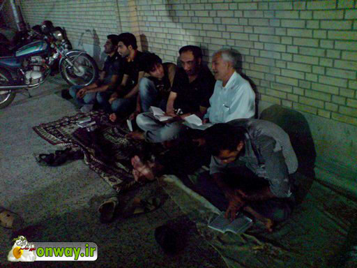 شب قدر مسجد الزهرا کازرون